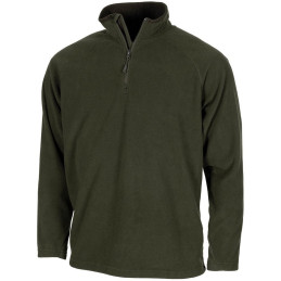 Mikina TROYER microfleece ZELENÁ