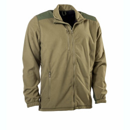 Bunda BELGICKÁ WINDSTOPPER fleece ZELENÁ